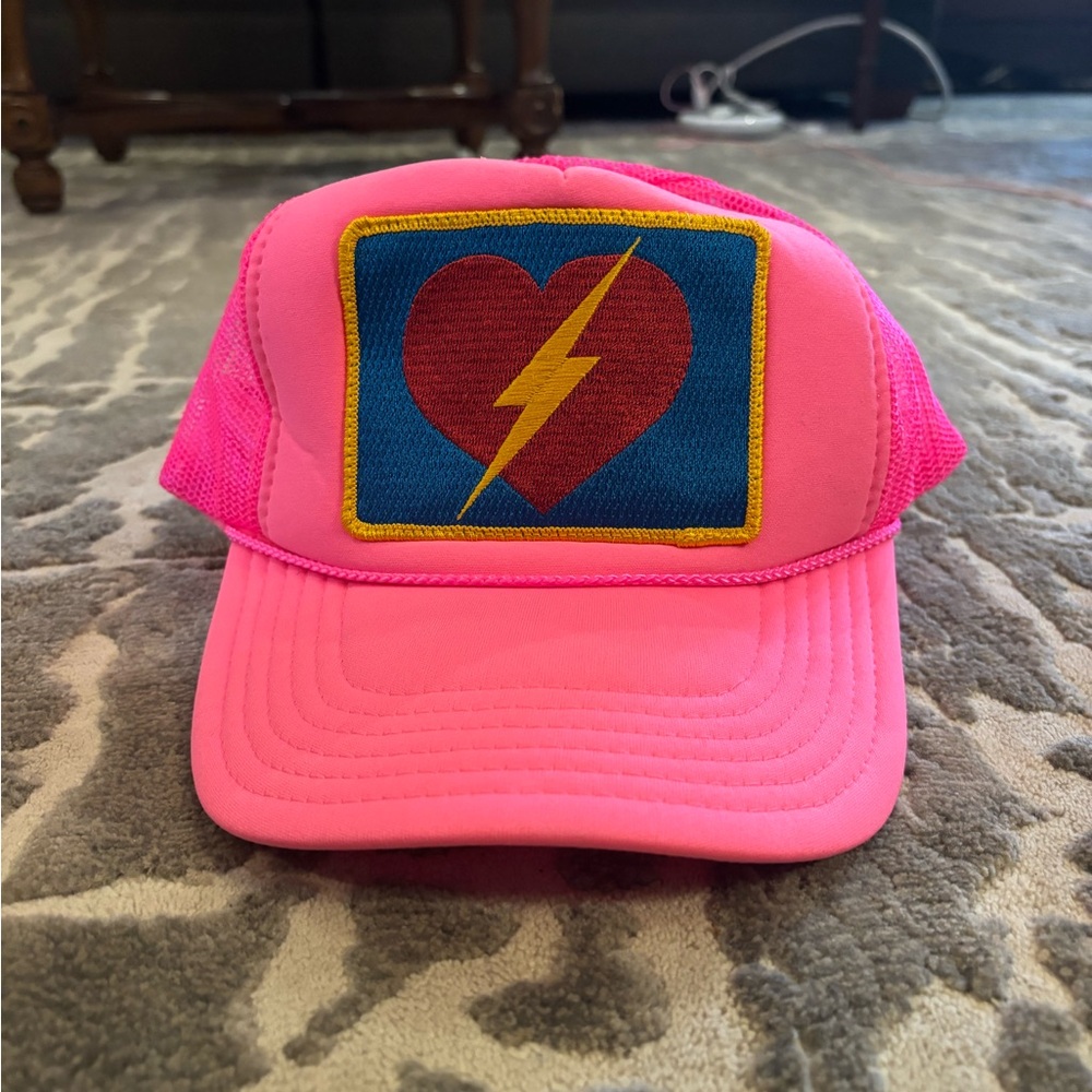 Aviator Nation Pink trucker hat